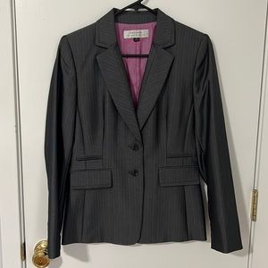 Tahari Arthur S. Levine Pinstripe Jacket/Blazer